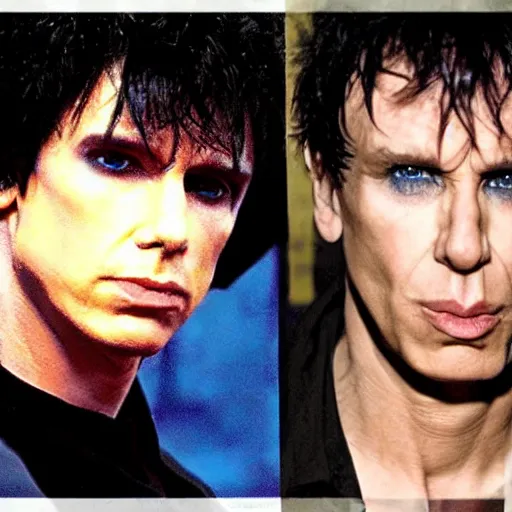 Image similar to derek zoolander the cure sandman tv show alec empire