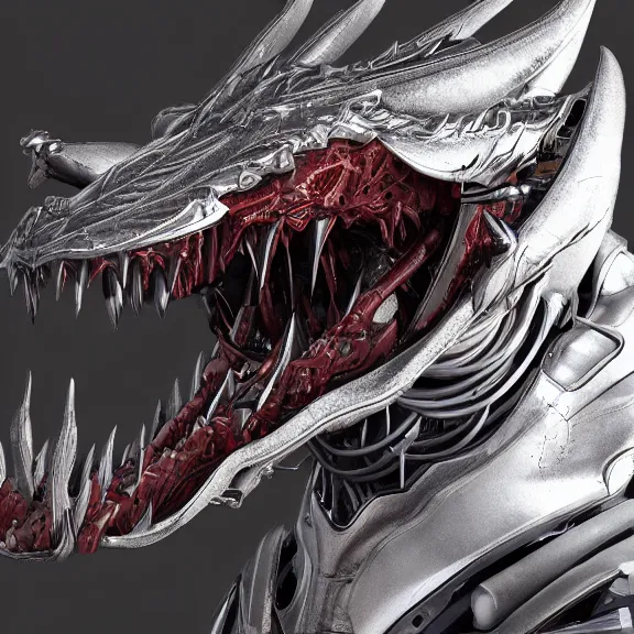 Image similar to detailed mawshot of a gigantic goddess elegant beautiful stunning anthropomorphic hot robot mecha female dragon, eating and swallowing a human whole, with sleek silver metal armor, OLED visor over eyes, micro art, prey, vore, digital art, mawshot, dragon vore, dragon maw, furry art, high quality, 8k 3D realistic, macro art, micro art, Furaffinity, Deviantart, Eka's Portal, G6