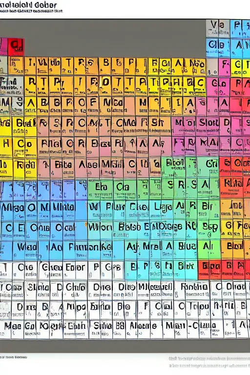 Image similar to periodic table