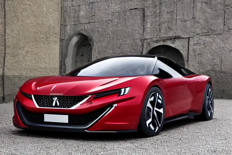 Image similar to peugeot sports car