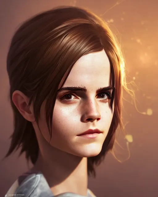 Prompt: league of legends portrait of emma watson, au naturel, hyper detailed, digital art, trending in artstation, cinematic lighting, studio quality, smooth render, unreal engine 5 rendered, octane rendered, art style by klimt and nixeu and ian sprigger and wlop and krenz cushart.