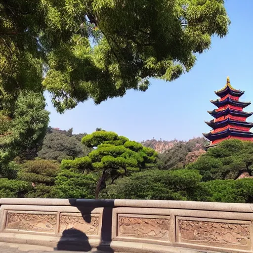 Prompt: “ jingshan park ”