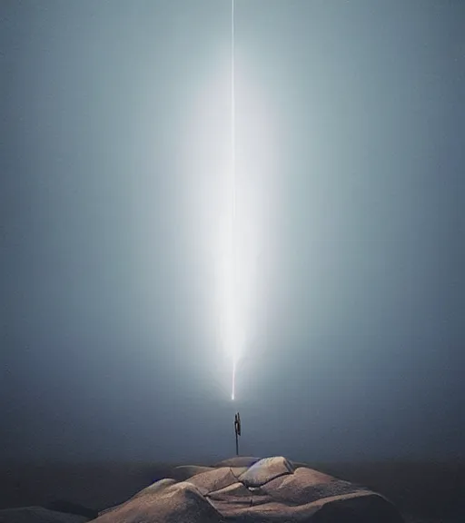 Image similar to lokah samastah sukhino bhavantu vertical white laser light, iphone 1 3 pro max, painting art, volumetric lighting, majestic light, ethereal, hyperrealistic, at night, epic, masterpiece, 4 k, high definition, by reuben wu