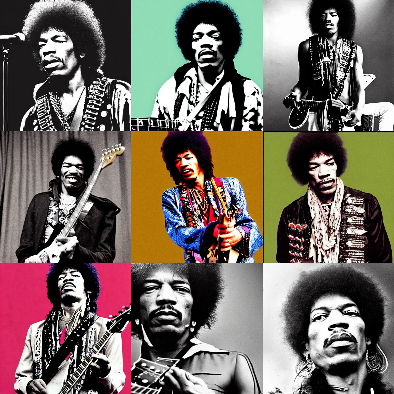 Prompt: Jimi Hendrix