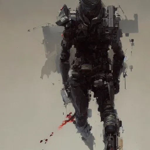 Image similar to a programmer trying to exit vim, oil on canvas by greg rutkowski and yoji shinkawa