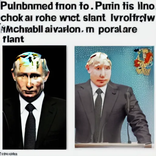 Image similar to meme of putin