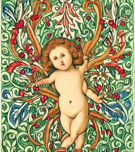 Image similar to god as a Hummel, intricate, super detailed, stylistic art,