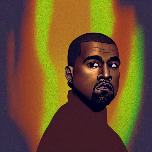 Image similar to tiny microscopic Kanye West