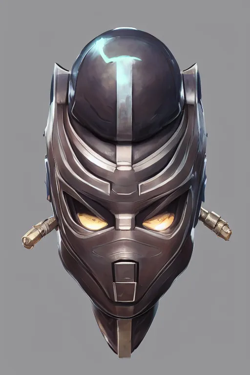 Image similar to epic mask helmet robot ninja portrait stylized as fornite style game design fanart by concept artist gervasio canda, behance hd by jesper ejsing, by rhads, makoto shinkai and lois van baarle, ilya kuvshinov, rossdraws global illumination radiating a glowing aura global illumination ray tracing hdr render in unreal engine 5