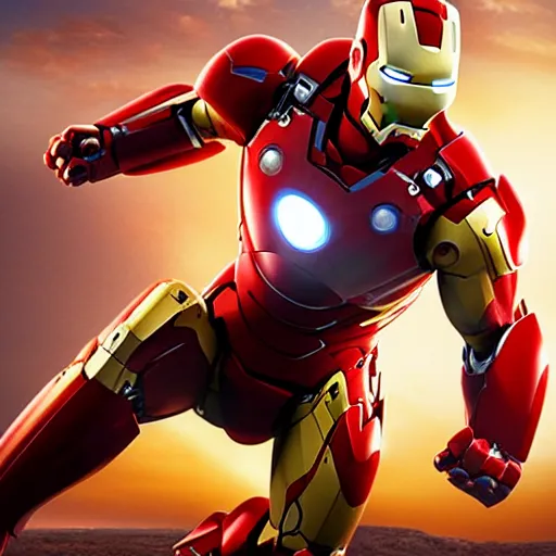 Prompt: ironman\'s armor is made out of cheddar cheese, ironman hates cheddar cheese so he flies around the cheese, ultra hd, 4k, photorealistic