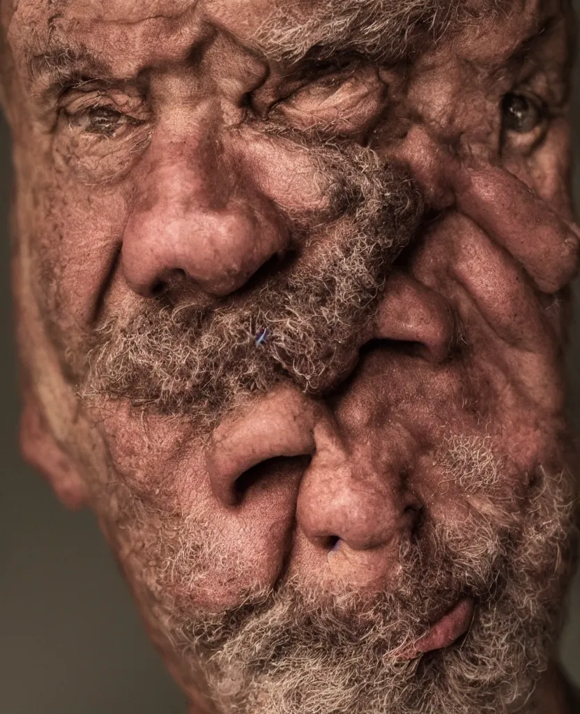 Image similar to photo of an ugly man, 8 k