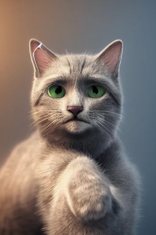 Prompt: cat done after checkup, ultra realistic, concept art, intricate details, highly detailed, photorealistic, octane render, 8 k