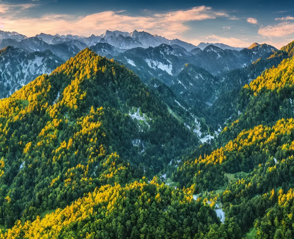 Image similar to 8K Photograph of Austria Landscape