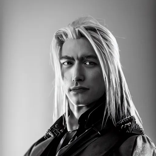 Prompt: A photo of sephiroth, award winning photography, 50 mm, perfect faces.