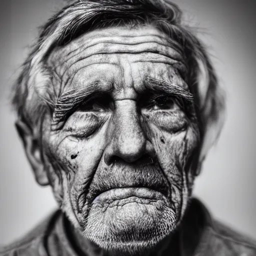 extremely detailed portrait photo of an old man with a | Stable Diffusion
