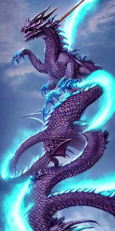 Prompt: draconic staff, dragon staff,((((((((((((((dragon head))))))))))))))) on top of the staff, ((((dragon head)))) on top of the magic staff!!!!!!!!!!, glowing draconic staff, epic fantasy style art, fantasy epic digital art, epic fantasy weapon art, wallpaper style art