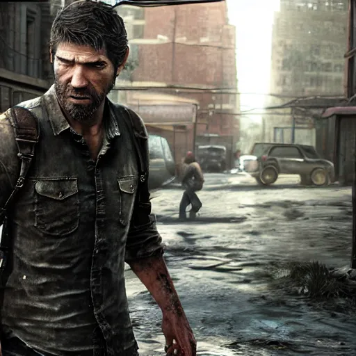 Image similar to Joel from Last of us,