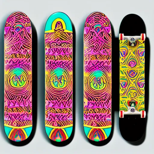 Image similar to 8 0's skateboard culture based psychedelic color combinations