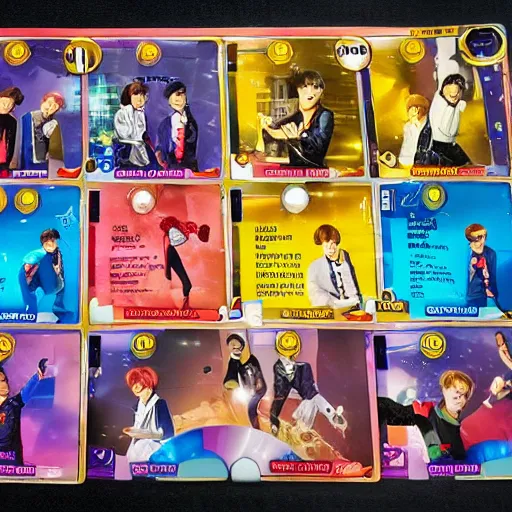 Image similar to bts k - pop the boardgame, spiel des jahres, boardgamegeek