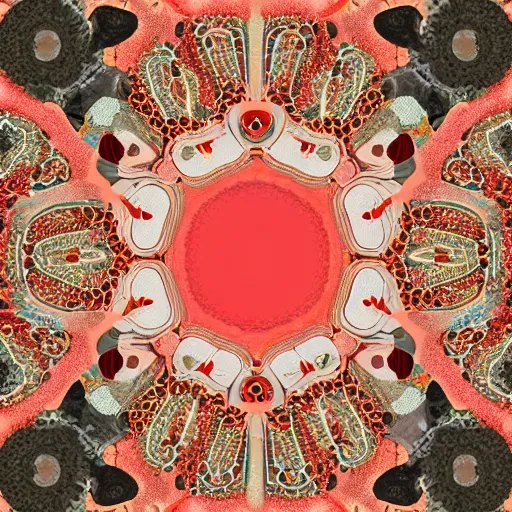 Prompt: wes anderson fractal amoeba