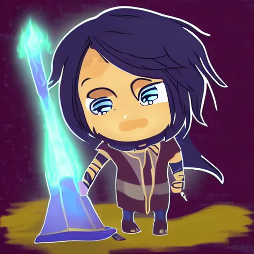 Image similar to chibi style moses