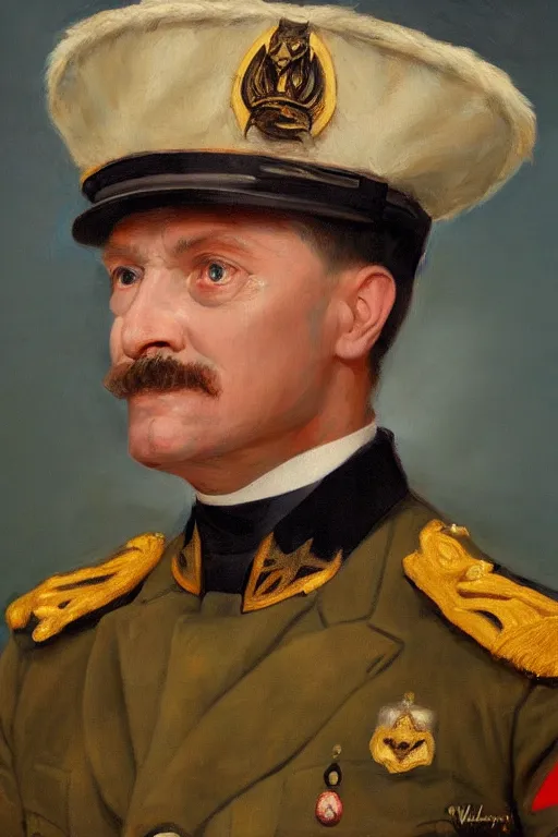 Image similar to full body portrait of the dictator of the charlotte hornets, 1 8 8 9, in full military garb, oil on canvas by william sidney mount, trending on artstation