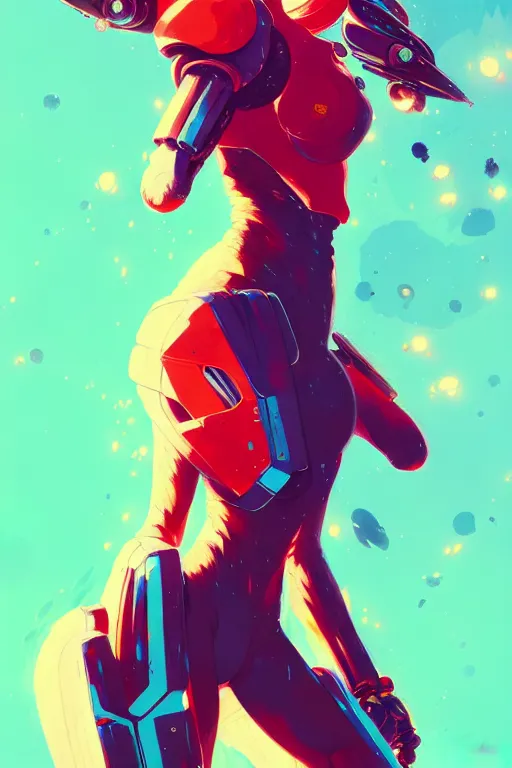 Image similar to a ultradetailed painting of samus aran by conrad roset, greg rutkowski and makoto shinkai trending on artstation