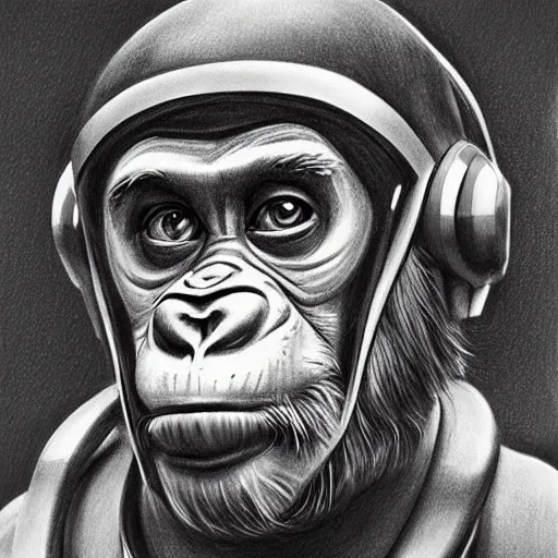 pencil-art-macacos-09  Animal portraits art, Monkey art, Pencil drawings  of animals