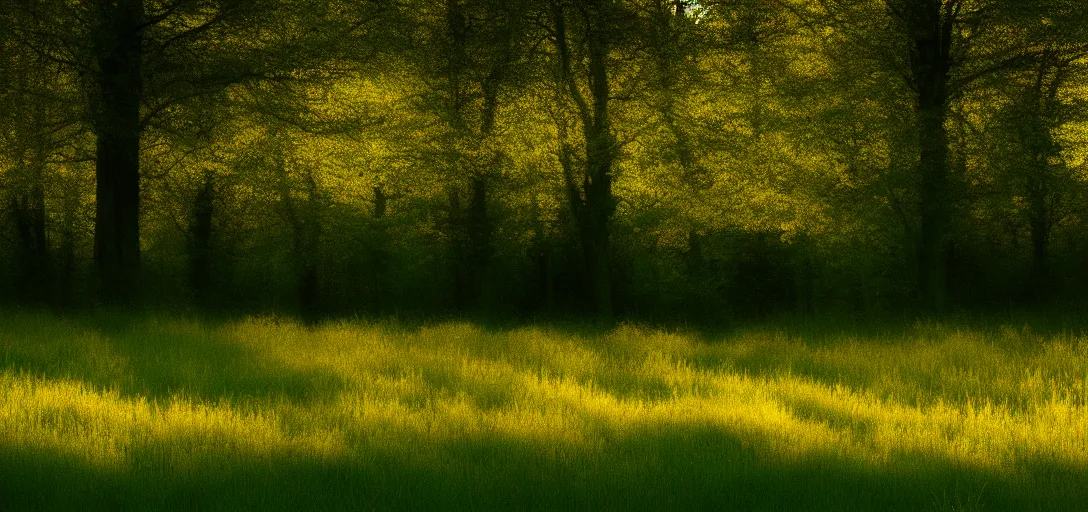 Image similar to diffused light in the meadows