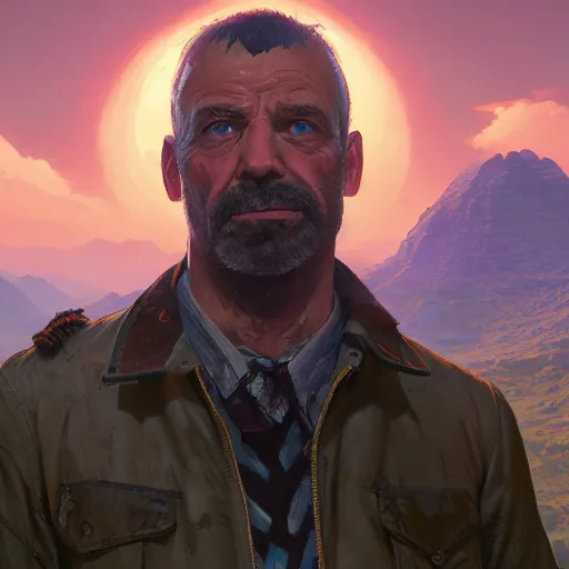 Prompt: highly detailed portrait, homer adams, in gta v, stephen bliss, unreal engine, fantasy art by greg rutkowski, loish, rhads, ferdinand knab, makoto shinkai and lois van baarle, ilya kuvshinov, rossdraws, tom bagshaw, global illumination, radiant light, detailed and intricate environment