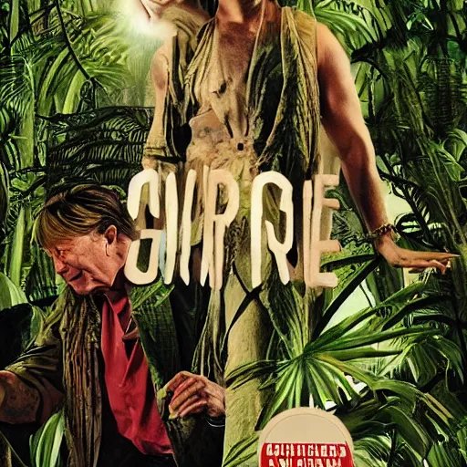 Image similar to george of the jungle directed by david lynch