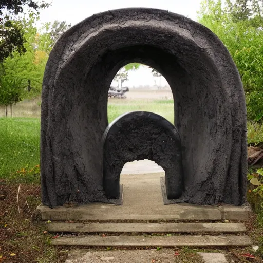 Prompt: A portal to hell