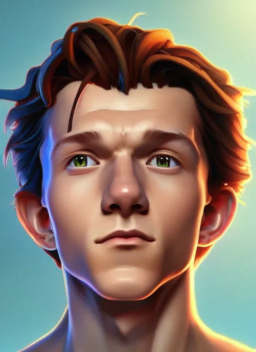 Prompt: cute sweaty tom holland chemist, natural lighting, path traced, highly detailed, high quality, digital painting, by don bluth and ross tran and studio ghibli and alphonse mucha, artgerm