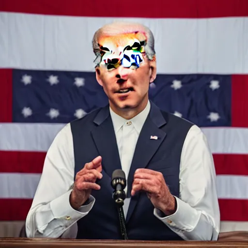 Prompt: 4 k portrait sony a 7 f 2. 8 of president joe biden as a taliban leader