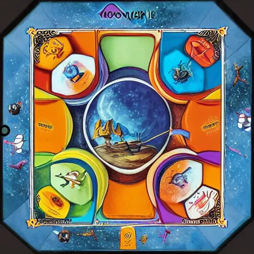 Prompt: moonrakers board game