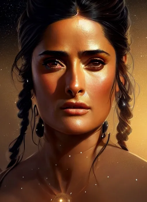 Prompt: portrait of apex legends salma hayek, intricate, elegant, glowing lights, highly detailed, digital painting, artstation, glamor pose, concept art, smooth, sharp focus, illustration, art by artgerm and greg rutkowski, artey freytag