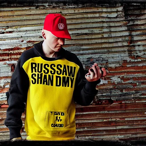 Prompt: Russian Slim Shady hd photography