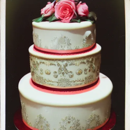 Image similar to Baroque Cake polaroid picture