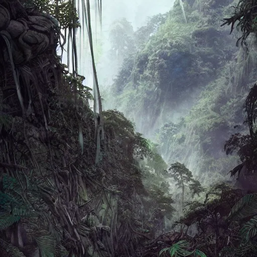 Prompt: jungle in the shadow of a mountain watercolor, dramatic lighting,, cinematic, establishing shot, extremely high detail, foto realistic, cinematic lighting, pen and ink, intricate line drawings, by Yoshitaka Amano, Ruan Jia, Kentaro Miura, Artgerm, post processed, concept art, artstation, matte painting, style by eddie mendoza, raphael lacoste, alex ross,