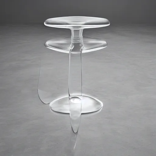 Image similar to the jellyfish stool by tadao ando