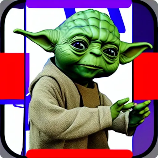 Image similar to yoda, profile pic, thirst trap, in the style of Grindr dating profile,