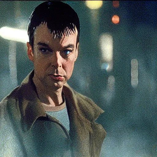 Image similar to Sheldon in Blade Runner