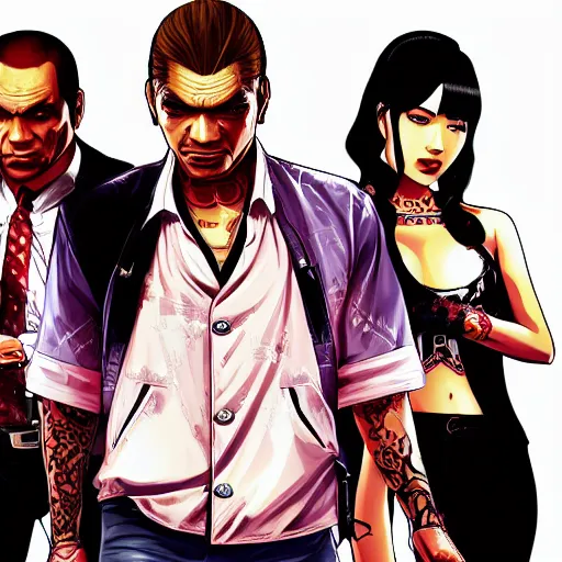 Image similar to illustration gta 5 artwork of tokyo night yakuza geisha futur, tokyo drift, stephen bliss, anthony mcbain, roxie vizcarra