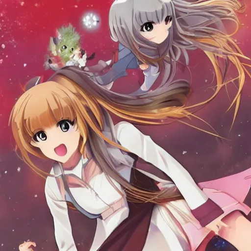 Image similar to overjoyed Holo!!!!!!!!!!!! from Spice_and_Wolf!!!!!!!!!!!!!!!!!!!, Ookami to Koushinryou, key visual, official media, highly detailed