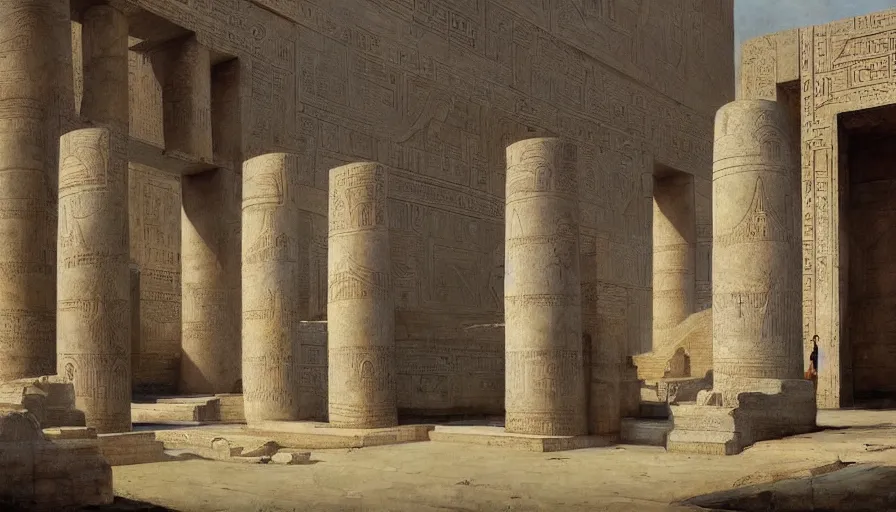 Prompt: beautiful landscape oil matte painting, of ancient mesopotamia statues, the ishtar gate, the white temple and great ziggurat of uruk art by anders zorn, wonderful masterpiece by greg rutkowski, beautiful cinematic light, thomas lawrence, greg rutkowski