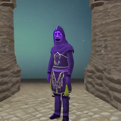 Image similar to zezima portrayed as an actual human person