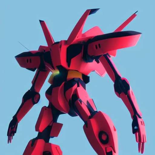 Image similar to neon Genesis evangelion 01 mech concept art close up shot face, 3d art, vfx, octane render, unreal engine, blender