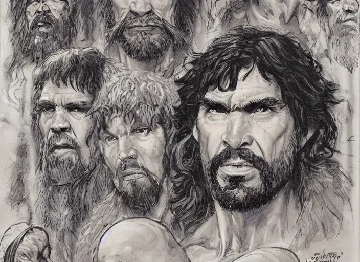 Image similar to a highly detailed caveman portrait of stephen strange, james gurney, james jean