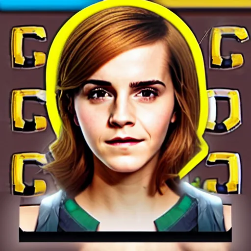 Image similar to emma watson clash of clans app icon