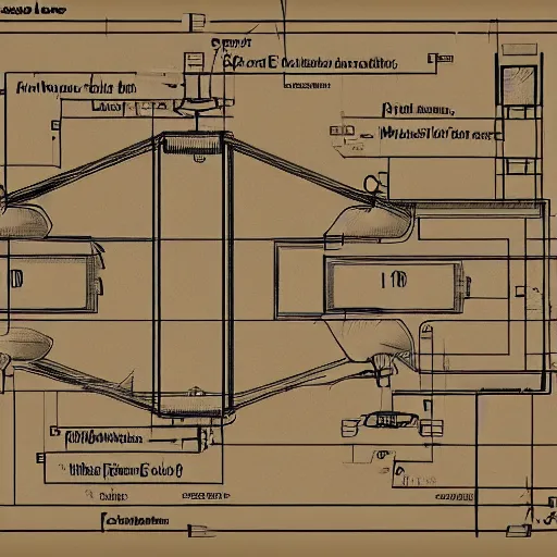 Image similar to exploded diagram of luigi, blueprint